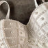 Bustier Blanco con Perlas